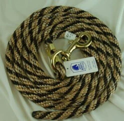 Nylon Lead Rope - Multi-Color -Equine Worlds 091050 nylon lead rope light hair 64666 62001.1527294821