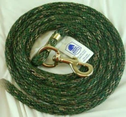 Nylon Lead Rope - Multi-Color -Equine Worlds 114408 006 nylon lead rope woodland camo 07970 88277.1527294821
