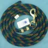 Nylon Lead Rope - Multi-Color -Equine Worlds 114408 034 nylon lead rope navy brown hunter green 63243 80832.1527294822
