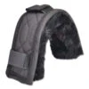 Waldhausen Sheepskin Nose & Poll Protectors -Equine Worlds 2193101 Sheepskin 18cm Protector BLACK 32909.1643843554