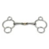 Stubben Steeltec 3-Ring Gag With Sweet Copper Link -Equine Worlds 2280 stubben steeltec copper link 3 ring gag 54414.1533670246