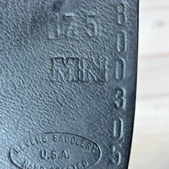 Used Revere Dressage Saddle 17.5/M -Equine Worlds 322 Serial 74270.1684363560