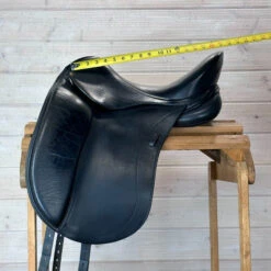 Used Schleese HK Dressage Saddle 17.5/MW -Equine Worlds 327 Seat Measurement 59631.1684874676