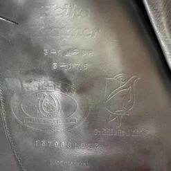 Used Schleese HK Dressage Saddle 17.5/MW -Equine Worlds 327 Stamp 05495.1684874768
