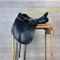 Used Albion SLK Dressage Saddle 17.5/MW -Equine Worlds 329 Seat Measurement 59011.1686181199