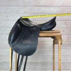 Used Stubben Portos Dressage Saddle 17.5/MW -Equine Worlds 330 Seat Measurement 63000.1686181845