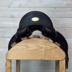 Used Equipe Viktoria Monoflap Dressage Saddle 17.5/W -Equine Worlds 334 Cantle 59021.1687461320