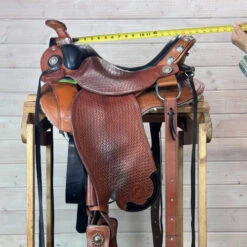 Used Ortho-Flex Western Saddle 15/M -Equine Worlds 337 Seat Measurement 13210.1690420274