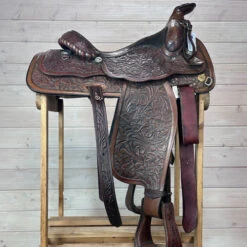 Used Circle Y Custom Western Saddle 14/M 18 Used Circle Y Custom Western Saddle 14/M -Equine Worlds 338 R Side 63692.1690419861