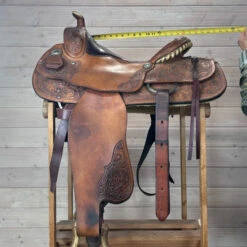 Used Star Of Texas Western Saddle 15/MW -Equine Worlds 340 Seat Measurement 34934.1690419405