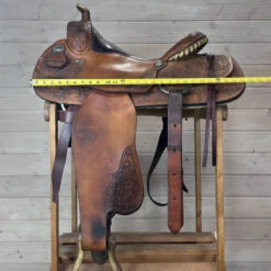 Used Star Of Texas Western Saddle 15/MW -Equine Worlds 340 Skirt Measurement 01240.1690419413
