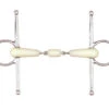 Happy Mouth Double Jointed Roller Full Cheek -Equine Worlds 462171 happy mouth double jointed roller full cheek 95087.1594765147