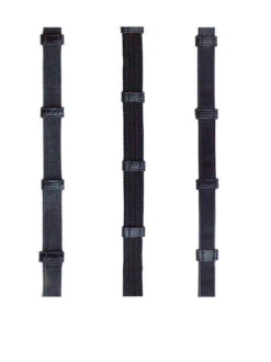 Dy'on Rolled Flat Reins With Stops