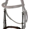 Dy'on Fancy Stitch Hunter Noseband -Equine Worlds FS hunter noseband brown US04JBR dyon 49655.1626552321