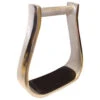 Aluminum Western Stirrups 2 Aluminum Western Stirrups -Equine Worlds IPD 239405 aluminum western stirrup iron with foot pad 02264.1559264329