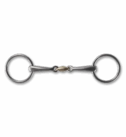 Stubben Steeltec Sweet Copper Link Loose Ring Bradoon