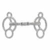 Stubben Steeltec EZ Control 3-Ring Gag -Equine Worlds Steeltec EZ Control 3 Ring Gag Bit 2281 76164.1612470496