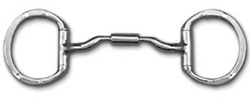 Myler Low Port Comfort Snaffle Eggbutt With Hooks - MB 04 - Level 2 4 Myler Low Port Comfort Snaffle Eggbutt With Hooks - MB 04 - Level 2 - Image 2