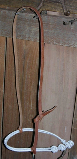 Buckaroo Harness Leather Cavesson With Rope Noseband -Equine Worlds aaaaaaaqaq 20501 89986.1527305977