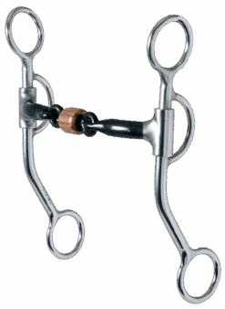 Reinsman 3-piece Sweet Iron Snaffle Bit With Copper Roller -Equine Worlds aaaaaaaszy 33862 24039.1527309354