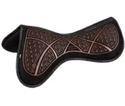 Acavallo Grip System Half Pad -Equine Worlds acavallo close contact grip system memory foam pad black 53192.1594499463