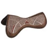 Acavallo Grip System Half Pad -Equine Worlds acavallo close contact grip system memory foam pad brown 61836.1594499307