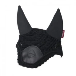 LeMieux Acoustic Pro Fly Hood 16 LeMieux Acoustic Pro Fly Hood -Equine Worlds acoustic pro fly bonnet black front 5362 lemieux 72294.1670556917