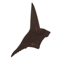 LeMieux Acoustic Pro Fly Hood 20 LeMieux Acoustic Pro Fly Hood -Equine Worlds acoustic pro fly bonnet brown side 5366 lemieux 17942.1670556937