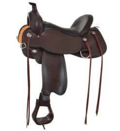 Circle Y Alpine Flex2 Trail Saddle 2377 -Equine Worlds alpine flex2 walnut black grainout seat 2377 circle y 46448.1687797854