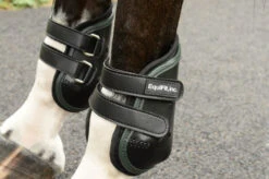 EquiFit AmpTeq Hind Boots With Color Binding -Equine Worlds ampteqwithgreen 20534 80727.1595614798