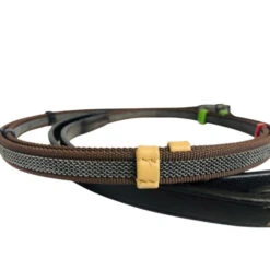 Camelot Rainbow Stop Anti-Slip Reins PONY 7 Camelot Rainbow Stop Anti-Slip Reins PONY -Equine Worlds anti slip rainbow reins stop 467613 camelot 11447.1641425210