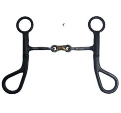 Reinsman DR Argentine 3-Piece Dogbone Bit 7 Reinsman DR Argentine 3-Piece Dogbone Bit -Equine Worlds argentine 3 piece dogbone black front dr025 reinsman 86211.1679532031