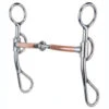 Reinsman Argentine Smooth Copper Bit -Equine Worlds argentine copper 424 reinsman 61604.1679423864