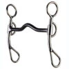 Reinsman Low Port Argentine Bit -Equine Worlds argentine solid low port 454 reinsman 92718.1679422779