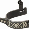 Weaver Leather Weaver Arrow Crossing Spurs - Men's -Equine Worlds arrow crossing spur black silver 255125212 weaver 83103.1674325807