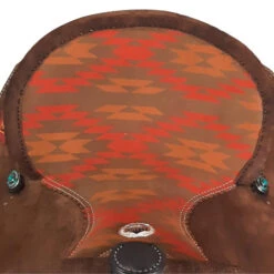 Alamo Saddlery Aztec Arrow Barrel Saddle -Equine Worlds aztec arrow barrel seat AZTEC ARROW alamo 90140.1650658509