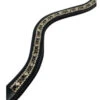 Black Oak Cameo Curved Browband -Equine Worlds black oak cameo curved browband black kl select 84757.1666314266