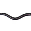 KL Select Blackberry Curved Browband -Equine Worlds blackberry curve brow black 132002 kl select 82154.1670289845
