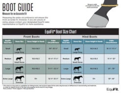EquiFit D-Teq Hind Boots With Color Binding -Equine Worlds bootchart 62996 98126.1527288294