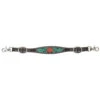 Circle Y Cactus Flower Wither Strap 2 Circle Y Cactus Flower Wither Strap -Equine Worlds cactus flower wither strap brown multicolor front 1000 45 SC circle y 64601.1613591003