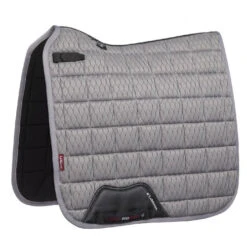 LeMieux Carbon Mesh Dressage Square Pad 18 LeMieux Carbon Mesh Dressage Square Pad -Equine Worlds carbon mesh air drsg grey side 6739 lemieux 75674.1636591638
