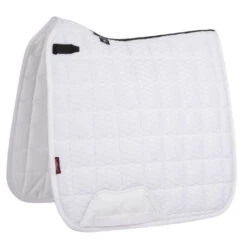 LeMieux Carbon Mesh Dressage Square Pad 19 LeMieux Carbon Mesh Dressage Square Pad -Equine Worlds carbon mesh air drsg white side 6739 lemieux 04933.1636591668