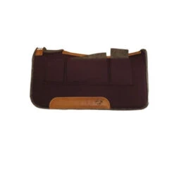 Diamond Wool Contoured Relief Western Saddle Pad