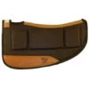 Diamond Wool Contour Relief Round Pad -Equine Worlds contour relief round BROWN PC65 diamond wool 11745.1626907389