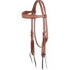Martin Saddlery Copper Dots Rope Brow Headstall -Equine Worlds copper dots rope brow headstall chestnut CLS HB625SNT martin 63347.1618085702