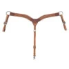 Circle Y Copper Sunflower Breast Collar -Equine Worlds copper sunflower BC front 1012 22 W6 circle y 17358.1634243553