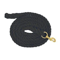 Heavy Cotton Lead Rope 8 Heavy Cotton Lead Rope -Equine Worlds cotton lead rope 10ft black 46317704 partrade 57739.1670431850