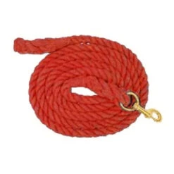 Heavy Cotton Lead Rope 9 Heavy Cotton Lead Rope -Equine Worlds cotton lead rope 10ft red 46317701 partrade 44120.1670430765