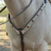 Circle Y Dakota Pinwheel Breast Collar -Equine Worlds dakota pinwheel breast collar brown multicolor lifestyle 1003 23 SC circle y 23816.1613339271