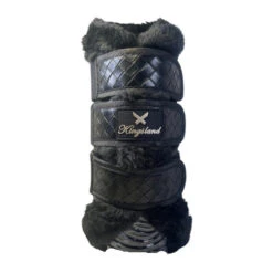 Kingsland Darrel Protection Boots -Equine Worlds darrel protection boots outside black 2360433932 kingsland 85110.1675736199
